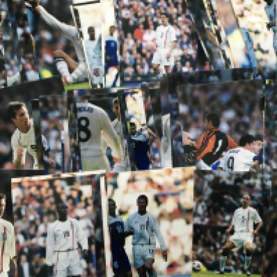 2001 England v Greece Football Photos: Famous match in which Beckham scored the free kick that got England to the World Cup. Quality colour 9 x 6 inch photos are of all the England players in the match played at Old Trafford on 6 10 2001. Not press stamped. (135)
