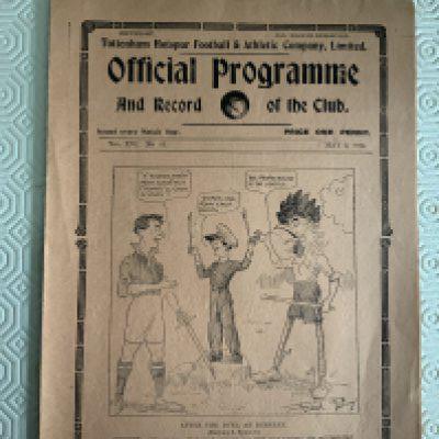 23/24 Tottenham v Burnley Football Programme: Excellent condition league match with no team changes.