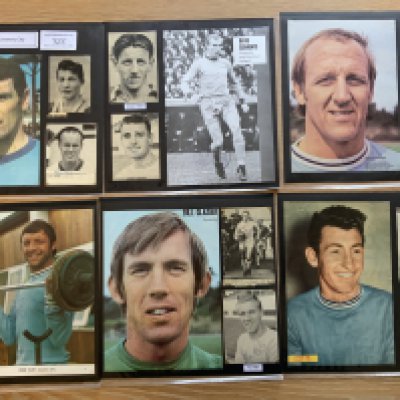 Coventry City 1940s 1950s 1960s Football Autograph Collection: Stunning private collection all pre 1970 from various publications. All signatures are identified and laid down with photo corners on 12 x 12 inch card and easily removable. 33 pages to include 2 fully signed team groups, 3 signed autograph pages and 143 various sized pictures to include 18 A4. 103 different player signatures including Dennis Mortimer, Ernie Hunt, Ronnie Rees, George Mason, Ray Pointer, George Hudson, John Tudor, Ian Gibson, George Curtis, Arthur Lightening, Steve Mokone, John Sillett, Dietmar Bruck, Willie Carr etc. (220+)