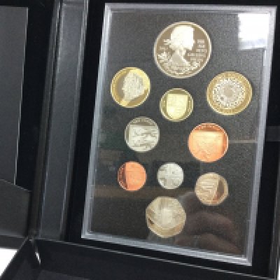 2012 United Kingdom proof coin set. Postage B