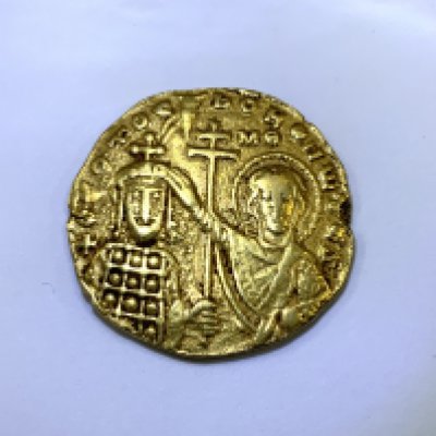John I Zimisces. 969-976. Histamenon Nomisma, gold (22mm, 4.05 g, 6h). XF condition, Constantinople mint.