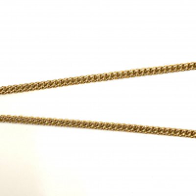 A 9ct gold albertine, total weight 12.8g (A)