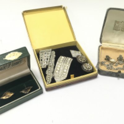 WITHDRAWN - Diamante and Marcasite jewellery