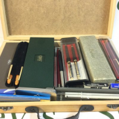 A collection of pens including Parker, Cross etc mostly boxed. Postage category B