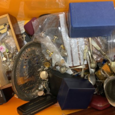 A large mixed collection of costume jewellery etc.