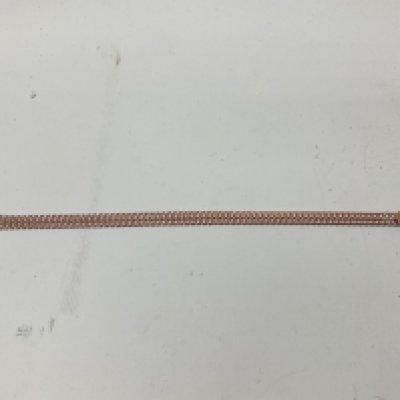 A 9ct rose gold bracelet. Approx weight 3.55 grams.