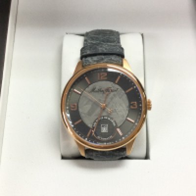 A Mathew Tissot Ltd edition automatic watch in box. Nice condition and seen running. Postage B