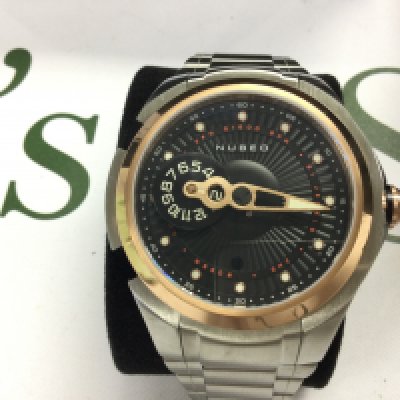 A Nubeo Ltd edition watch with box and papers. In excellent condition seen running. Postage B