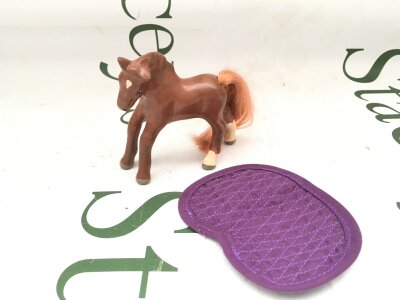 A Orginal Julip Foal. Chesnut In Colour With Chesnut Mane, Star And Back Leg Socks.