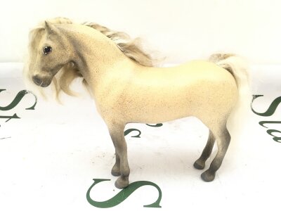 A Original Julip Arab Mare, Grey With White Mane.