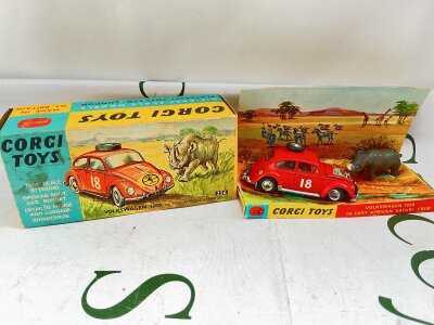 a Boxed Corgi Volkswagen 1200 In East African Safari Trim 256. No Reserve.