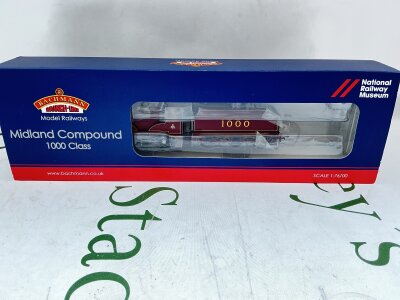 a Boxed Bachmann 00 Gauge Midland Compound 1000 31-930NRM. DCC Ready.