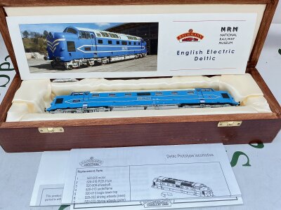 A Boxed Bachmann 00 Gauge NRM, Deltic Prototype Locomotive. In Woden Case. No Reserve.