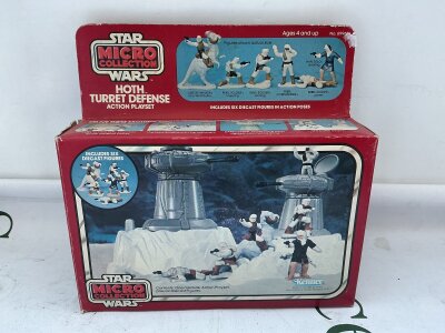 A Boxed Vintage Star Wars Kenner Hoth Defense Action Playset. As New.