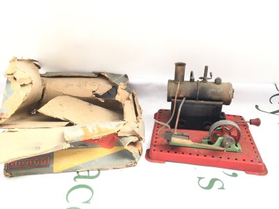 A Boxed Mamod SE1 Stationary Steam Engine. Box Is Very Worn. No Reserve, From A Lifetime Private Collection To Be Sold.