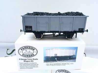 3 X Boxed And Built Parkside Dundas 0 Gauge Model Kits.
