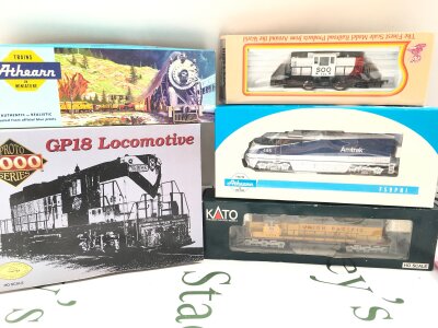 A Collection Of Boxed Ho Gauge Locomotives, Coaches. And A  DJH Model Kit LNER/BR Garrarar.