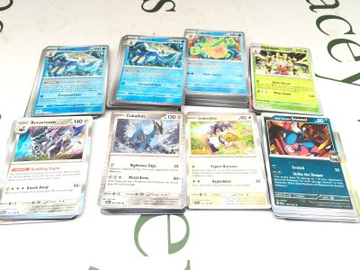 A Collection Of Ober 170 Rare Holographic Pokemon Cards Including Reverse Holos, All Cards Are Holographic And All Black Star Rares