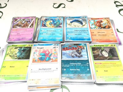 Over 230 Holographic Pokemon Cards From Many Sets including Rares And Reverse.