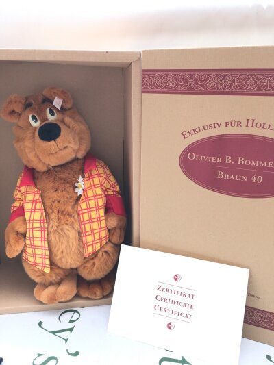 A Boxed Steiff Oliver B. Bommel, Exclusive To Holland. No Reserve.