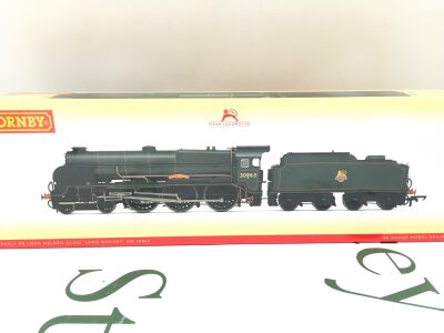 A Boxed Hornby 00 Gauge BR Lord Nelson Class Lord Rodney #R3635 DCC Ready.