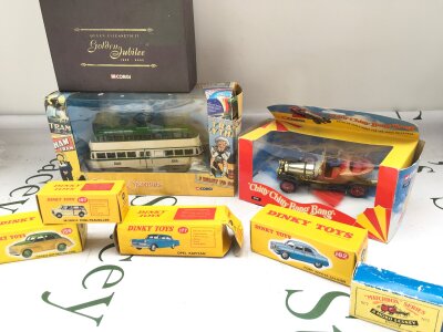 A Collection Of Boxed Diecast Including Reproduction Dinky, Corgi, Lledo Etc. No Reserve.