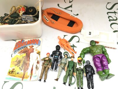 A Small Collection Of Action For e Figures, Accessories and Others. No Reserve.