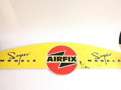 A Card Airfix Shop Display. Approx Length 104CM Height 28CM
