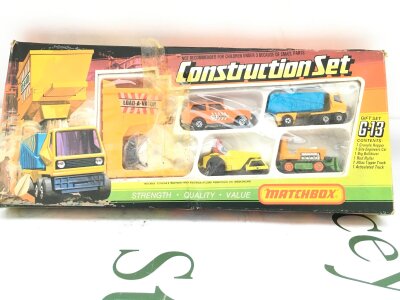 A Boxed Matchbox Gift-Set G-13 Construction Set. Box Has Damage. No Reserve.