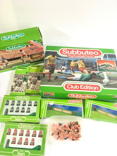 A Collection Of Boxed Subbuteo.