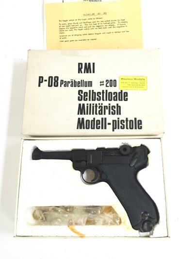 A MGC RMI P-08 Parabellum #200 Replica Pistol Styled After The Luger.