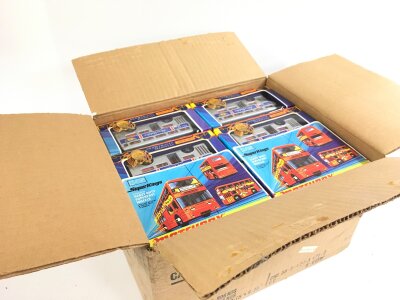 36 Boxed Matchbox Superkings Silver Jubilee Buses #K-15 In Original Shipping Box. No Reserve.