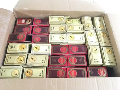 4 Boxes Containing Matchbox zmodels Of Yesteryear, No Reserve.(4).