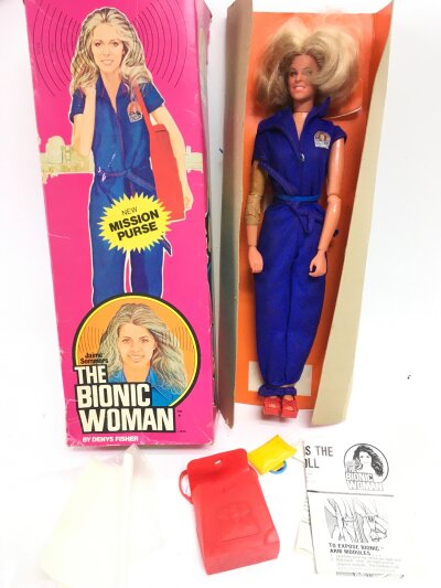 A Boxed Denys Fisher Jaime Sommers The Bionic Woman Doll.