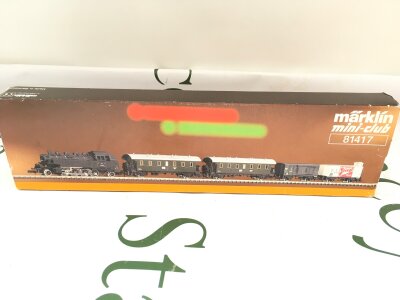 A Boxed Marklin Z Gauge Austrian 2-8-2 Steam Locomotive Train Set. #81427.