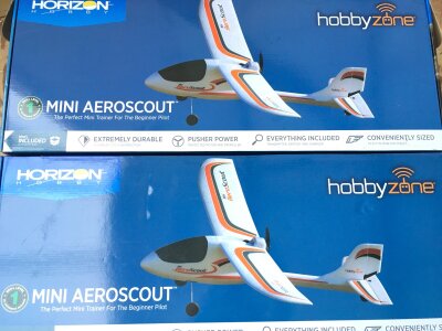 2 X Boxed Horizon Remote Control Planes, 1is not Working. No Reserve.(2)