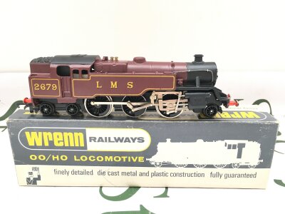 A Boxed Wrenn 00 Gauge 2-6-4T Locomotive In Wrong Box. No Reserve.