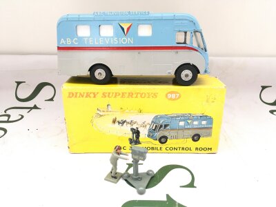 A Boxed Dinky Supertoys ABC TV Mobile Control Room #987.
