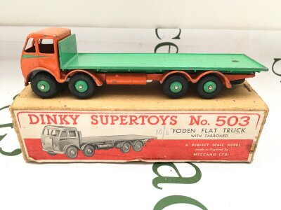 A Boxed Dinky Supertoys Foden Flat Truck #503.
