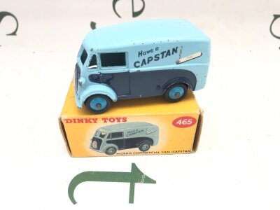 A boxed Dinky Morris commercial van - Capstan #465