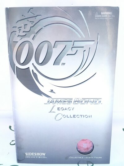 A Boxed Sideshow Collectables James Bond Timothy Dalton.