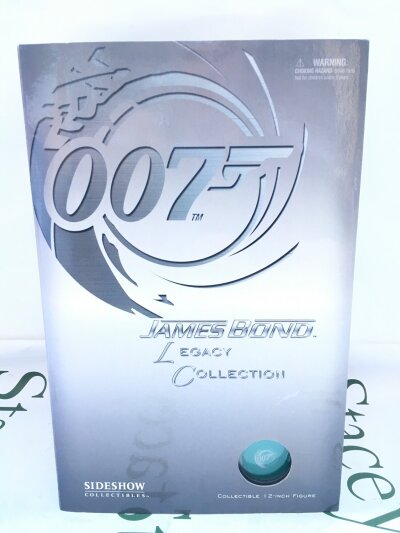 A Boxed Sideshow Collectables James Bond Pierce Brosnan.