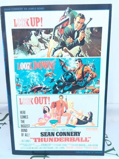 A Boxed Sideshow Collectables James Bond Sean Connery In Thunderball.