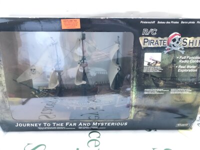 A Boxed Remote Control Pirate Ship. No Reserve.