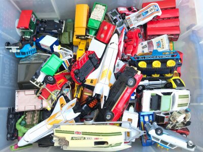 A Collection Of Playworn Diecast Including Corgi And Matchbox. No Reserve.