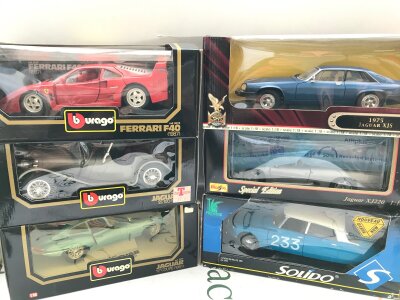 A Collection Of Boxed 1/18 Scale Diecast And Others. No Reserve,