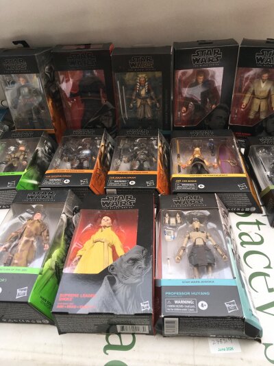 A Collection Of Boxed Star Wars The Black Series Figures. No Reserve.