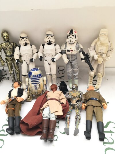 A Collection of 12Imc Star Wars Figures And Accessories From The 1990s. No Reserve.