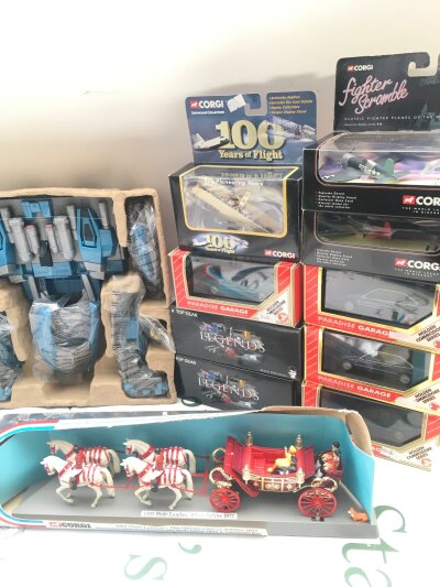 A Collection Of Various Boxed Diecast including Top Gear Legends, corgi Paradise Garage And A 2011 Thunder Cats Thundertank. No Reserve.