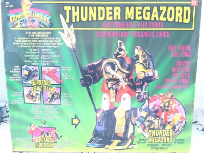 A Boxed Ban Dai Power Rangers Thunder Mrgazord.